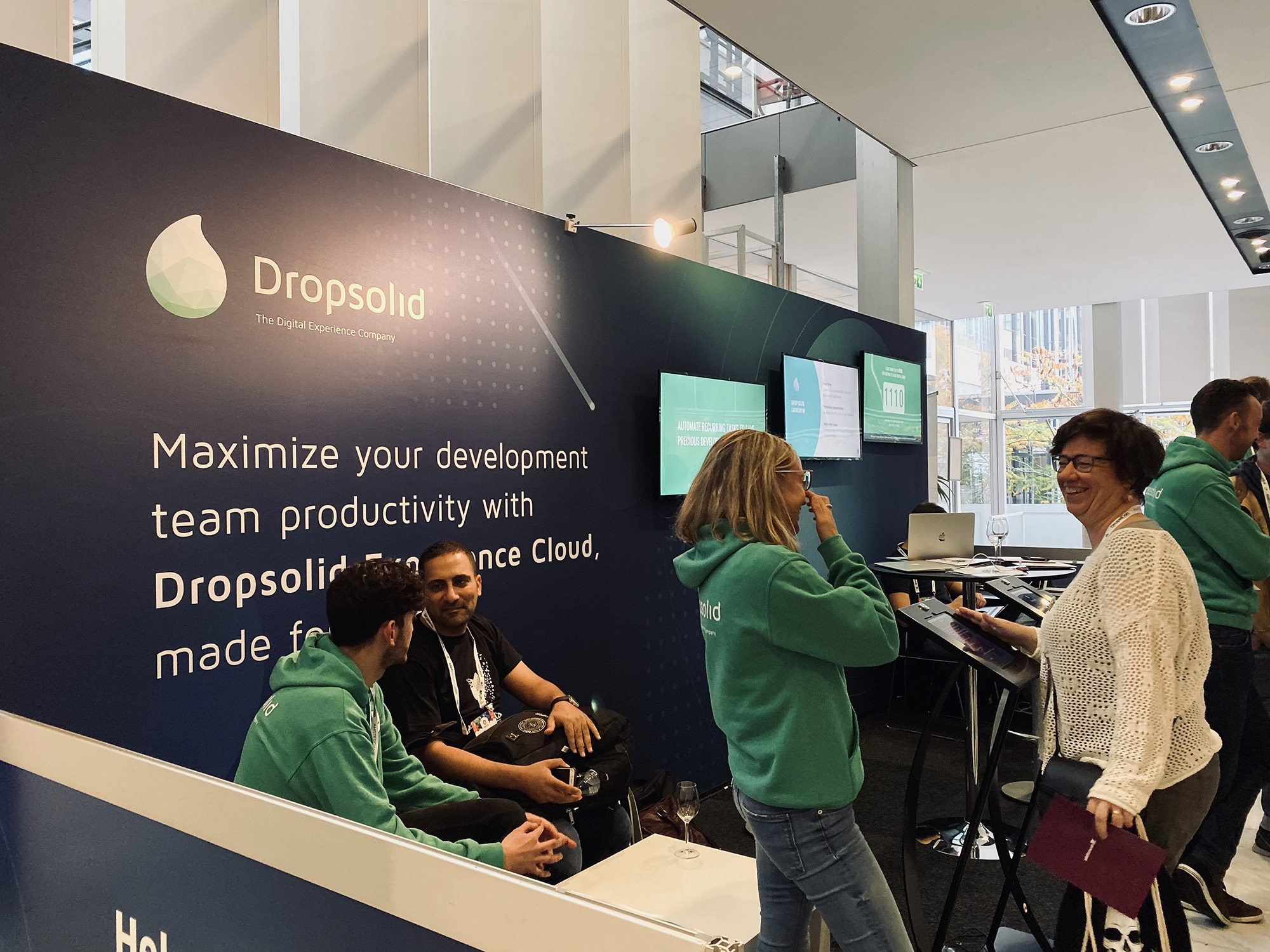 Dropsolid at drupalcon